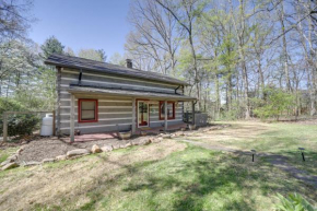 Restored Candler Log Cabin with Private Office!